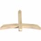 Ekena Millwork Bellingham Rough Sawn Timber Gable Bracket, Douglas Fir, 48"W x 32"H x 4"D x 4"F, 16/12 Pitch GBW048X32X0404BEL00RDF - alternate 5